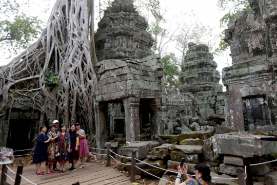 Menyusuri Ta Prohm, Candi di Kamboja yang Jadi Lokasi Syuting Tomb Rider