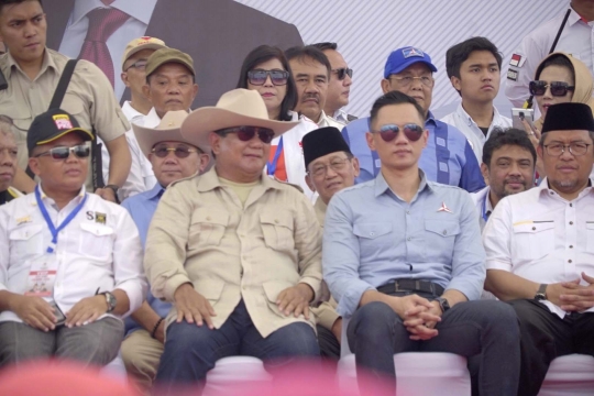 Orasi Politik, AHY Ajak Warga Bandung Menangkan Prabowo-Sandiaga