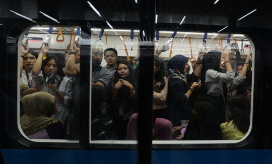Tarif MRT Rute Lebak Bulus-Bundaran HI Disepakati Rp 14.000