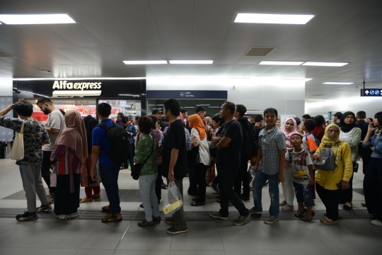 Tarif MRT Rute Lebak Bulus-Bundaran HI Disepakati Rp 14.000