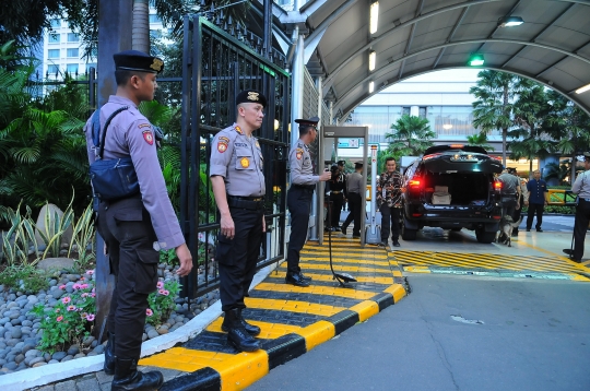 Polisi dan TNI Jaga Ketat Lokasi Debat Keempat Pilpres 2019