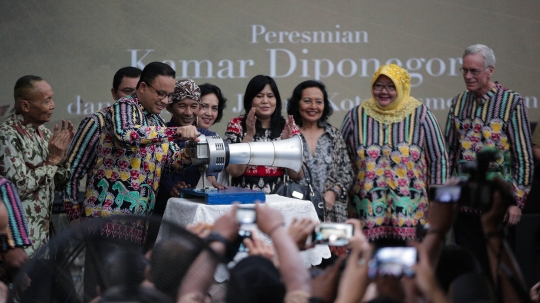 Anies Baswedan Resmikan Kamar Diponegoro di Museum Fatahillah