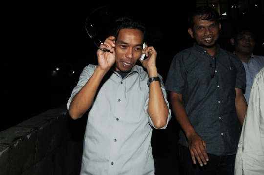 Anggota DPRD Bengkalis Indrawan Sukmana Usai Diperiksa KPK