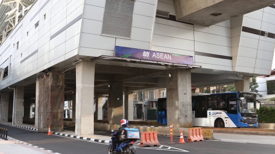 Pemprov DKI Akan Bangun Skybridge di Stasiun MRT ASEAN