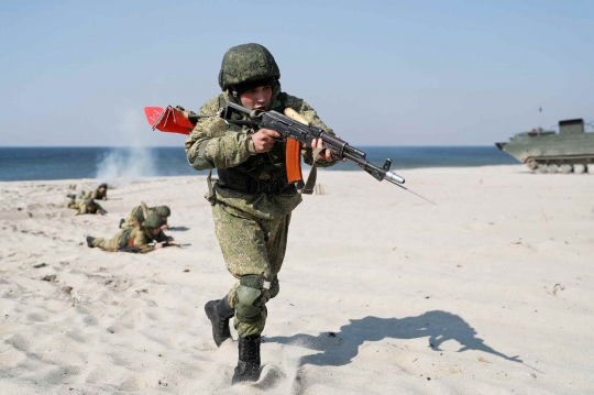 Aksi Pasukan Baltik Rusia dalam Serangan Amfibi di Khmelevka