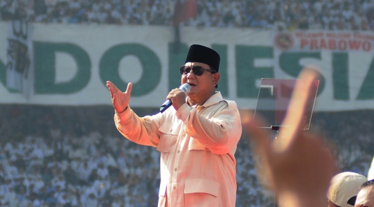 Gaya Pidato Prabowo-Sandiaga Saat Kampanye Akbar di GBK