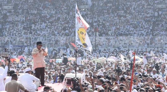 Gaya Pidato Prabowo-Sandiaga Saat Kampanye Akbar di GBK