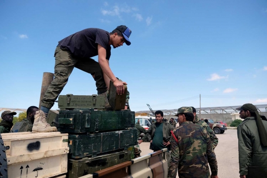 Tentara Pemberontak Serang Ibu Kota Libya