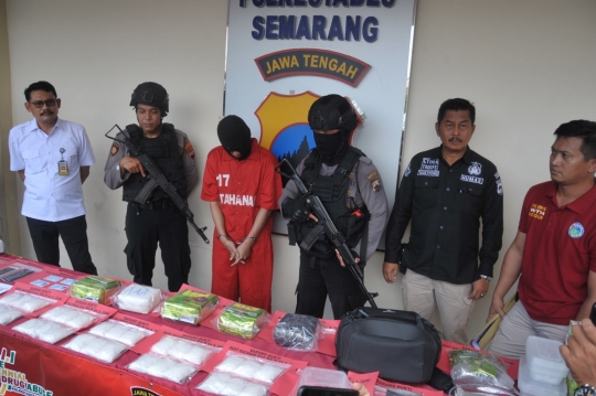 Bandar Sabu Ditangkap, Polisi Sita Barang Bukti Senilai Rp 11 Miliar