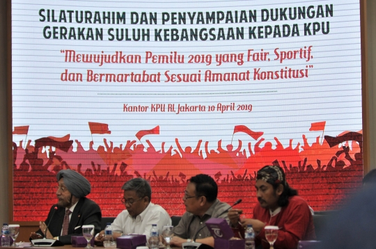 Gerakan Suluh Kebangsaan Dukung KPU