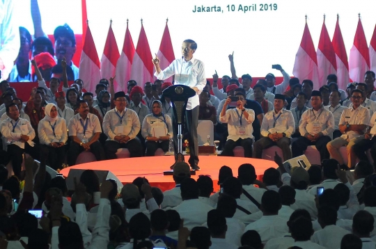 Presiden Jokowi Hadiri Silahturahmi Nasional Pemerintah Desa se-Indonesia