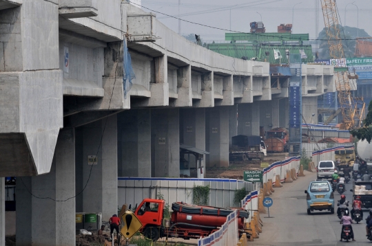 Pembangunan Tol Becakayu Rute Casablanca-Cipinang Melayu Terus Dikebut