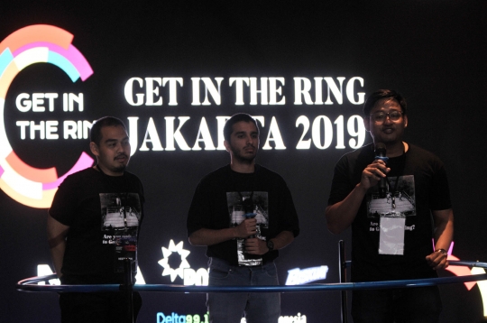 Pendiri Startup Adu Ide Inovasi di Get in The Ring Jakarta 2019