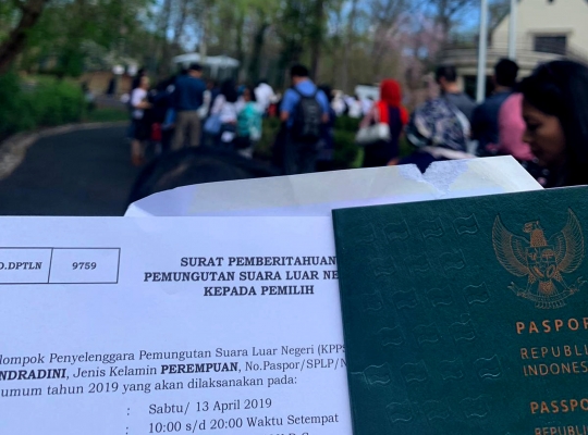 Antusiasme WNI Gunakan Hak Pilih Pemilu 2019 di Washington