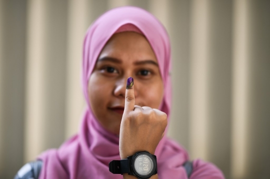 Membeludaknya WNI yang Nyoblos Pemilu 2019 di Malaysia