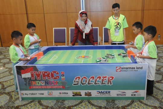 Semangat Anak-Anak Ikut Kompetisi Robot IYRC 2019