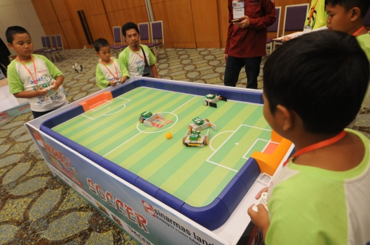 Semangat Anak-Anak Ikut Kompetisi Robot IYRC 2019