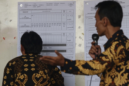Jokowi-Ma'ruf Kalah Telak di TPS Prabowo