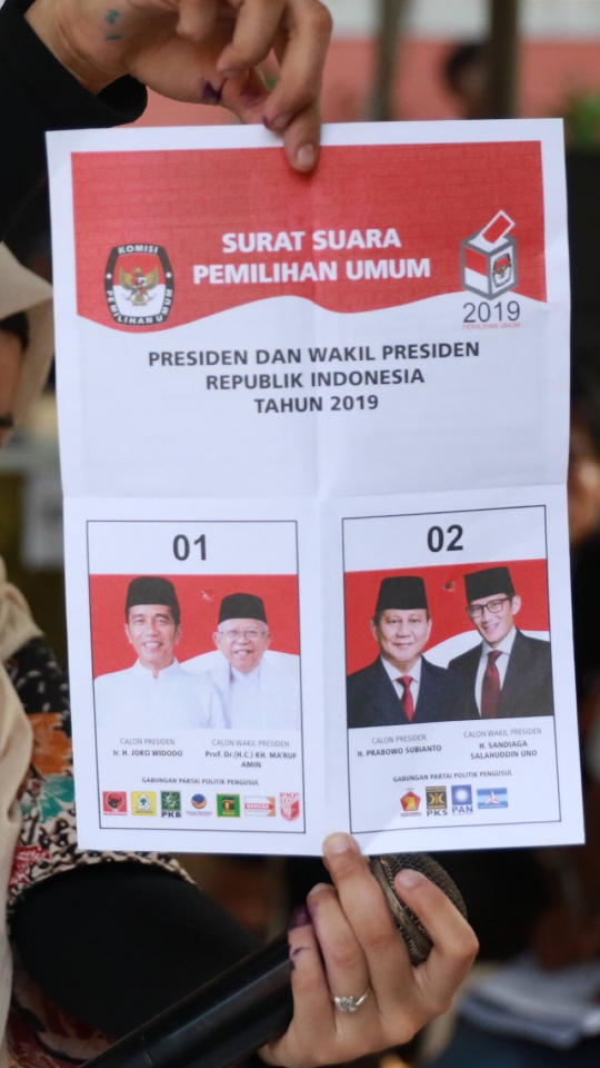 Di TPS Ini Suara Tidak Sah Ungguli Jokowi-Ma'ruf dan Prabowo-Sandi