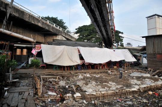 Penghitungan Suara Pemilu 2019 di Kampung Nelayan