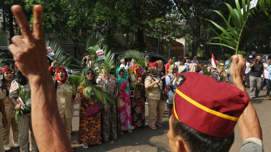 Prabowo Terima Kunjungan Purnawirawan