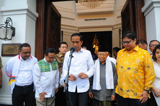 Jokowi Jelaskan Hasil 12 Lembaga Survei yang Sudah 100 Persen Selesai