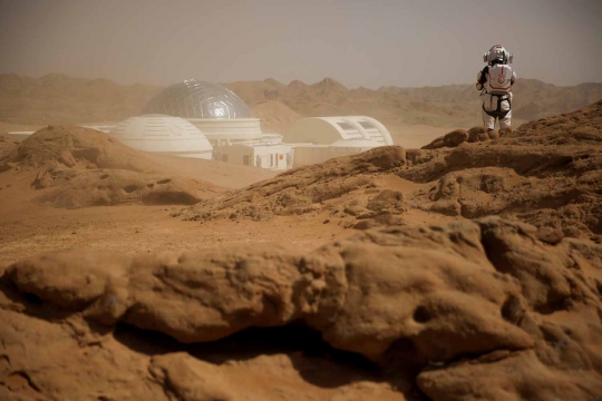 Menjajal Wisata Planet Mars di China