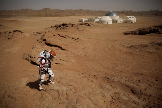 Menjajal Wisata Planet Mars di China