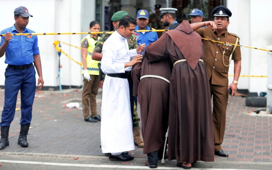 Serangan Bom Hantam Gereja di Sri Lanka saat Perayaan Paskah