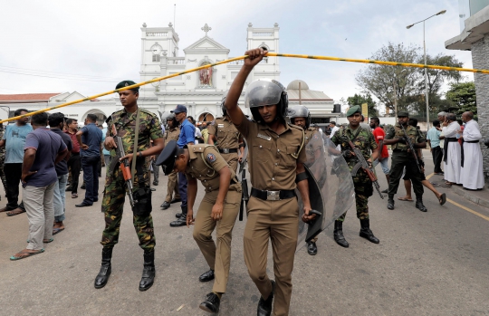 Serangan Bom Hantam Gereja di Sri Lanka saat Perayaan Paskah