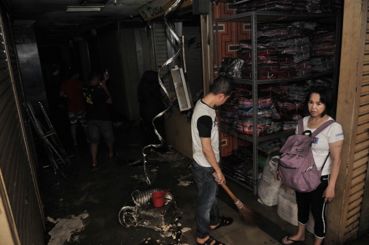 Kebakaran, Blok C Pasar Tanah Abang Ditutup Sementara