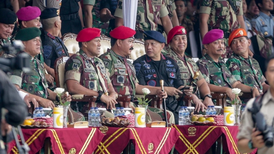Panglima TNI Marsekal Hadi Tjahjanto Pimpin HUT Kopassus ke-67