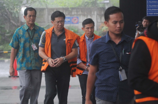 KPK Kembali Periksa 4 Tersangka Kasus Suap PT Krakatau Steel