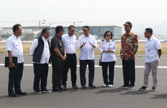 Ditemani Gubernur DIY, Menhub Budi Cek Kesiapan Bandara Internasional Yogyakarta