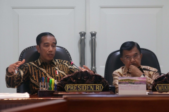 Jokowi Pimpin Rapat Terbatas Pemindahan Ibu Kota