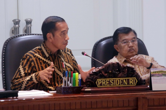 Jokowi Pimpin Rapat Terbatas Pemindahan Ibu Kota