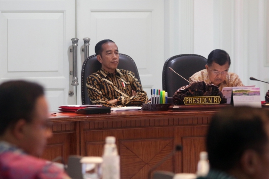 Jokowi Pimpin Rapat Terbatas Pemindahan Ibu Kota