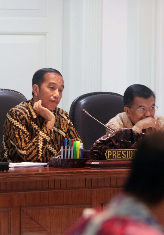 Jokowi Pimpin Rapat Terbatas Pemindahan Ibu Kota