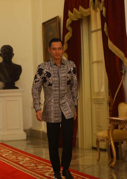 AHY Temui Jokowi di Istana