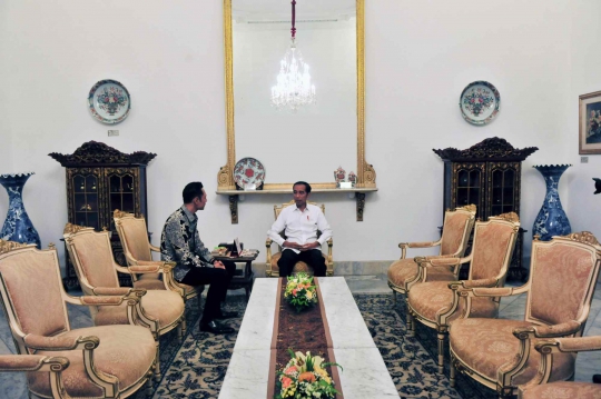 AHY Temui Jokowi di Istana