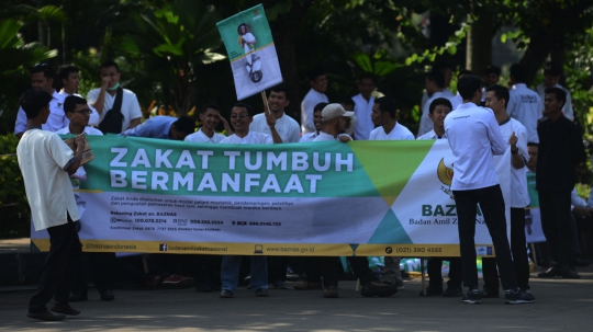 Aksi Simpatik Baznas Sambut Ramadan