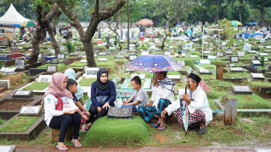 Jelang Ramadan Tpu Karet Bivak Dipenuhi Peziarah