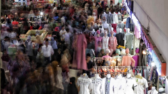 Suasana Pasar Tanah Abang Menjelang Ramadan