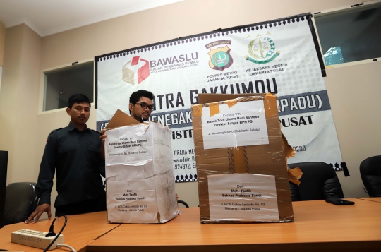 Bawaslu Jakarta Pusat Amankan Temuan Form C1 Pemilu