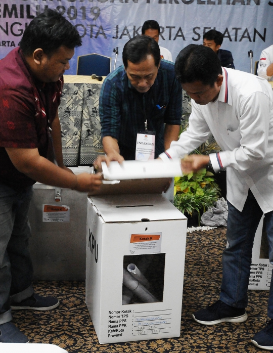 Rekapitulasi Penghitungan Suara Pemilu 2019 Tingkat Kota Jakarta