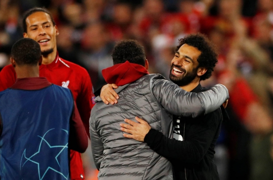 Euforia Pemain Liverpool Masuk Final Liga Champions