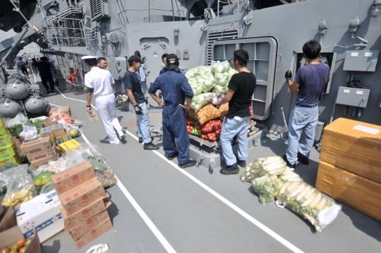 Interior Kapal Penghancur Jepang JS Samidare