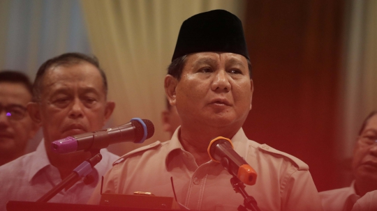Didampingi Pengurus BPN, Prabowo Tanggapi Situasi Politik Indonesia