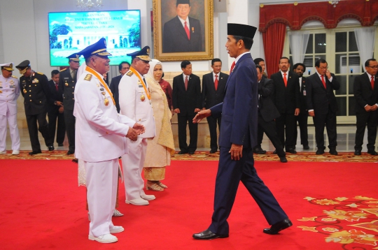 Presiden Jokowi Lantik Gubernur dan Wagub Maluku Utara