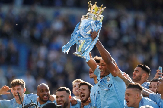 Momen Menggembirakan Manchester City Jadi Juara Liga Inggris